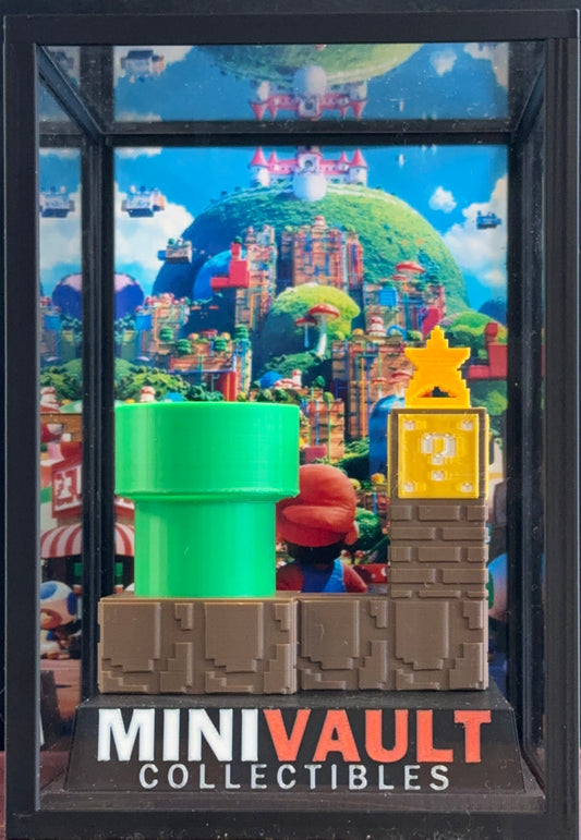 MiniVault (Wave One) Super Mario Warp Pipe and Star Block